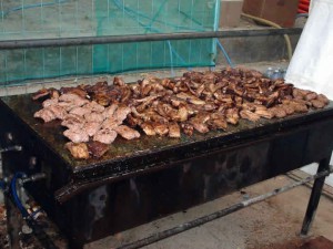 Grigliata biancoblù a Ponte Capriasca