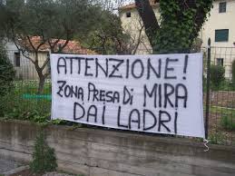 Altro giro,altro furto, ma la società dov’è?